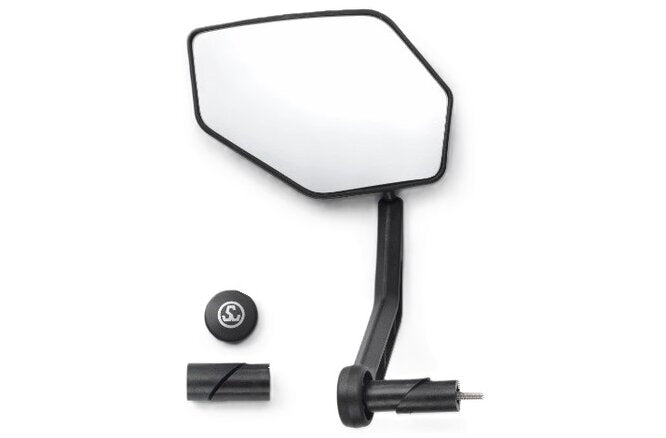 Rückspiegel oval Befestigung am Lenker links StVZO für schnelle... E-Bikes zugelassen