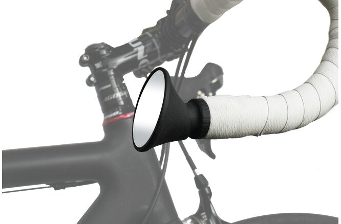 Rückspiegel oval Befestigung am Rennradlenker 16 - 21mm