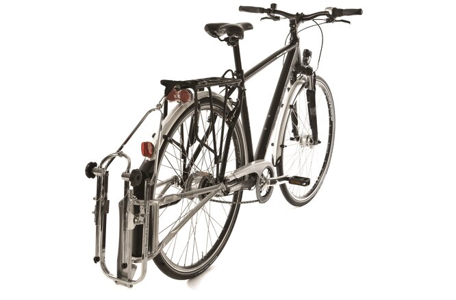 FollowMe Eltern-Kinder Tandemkupplung Inkl.... Montage-Set für Schnellspanner