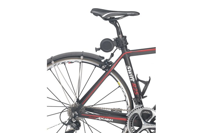 Fahrradschleppseil zum Ziehen von Kinderfahrrädern schwarz