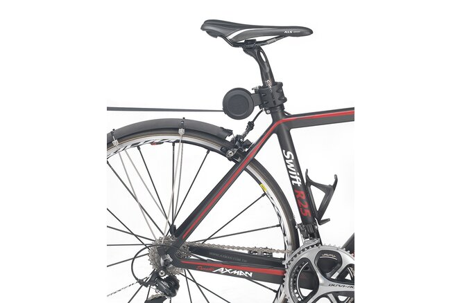 Fahrradschleppseil zum Ziehen von Kinderfahrrädern schwarz