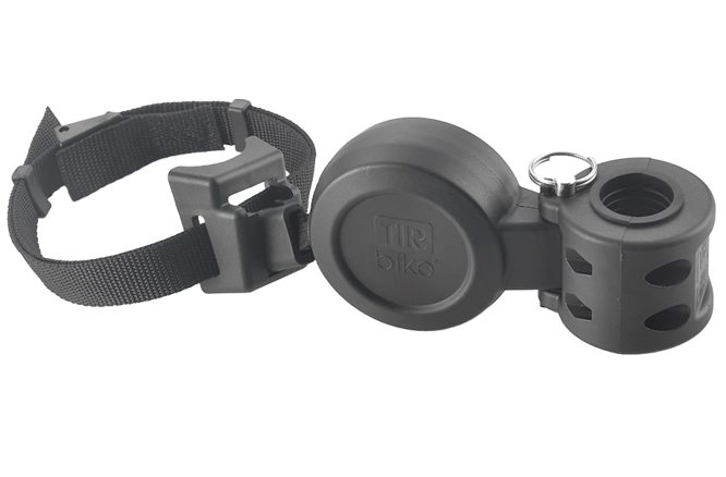 Fahrradschleppseil zum Ziehen von Kinderfahrrädern schwarz