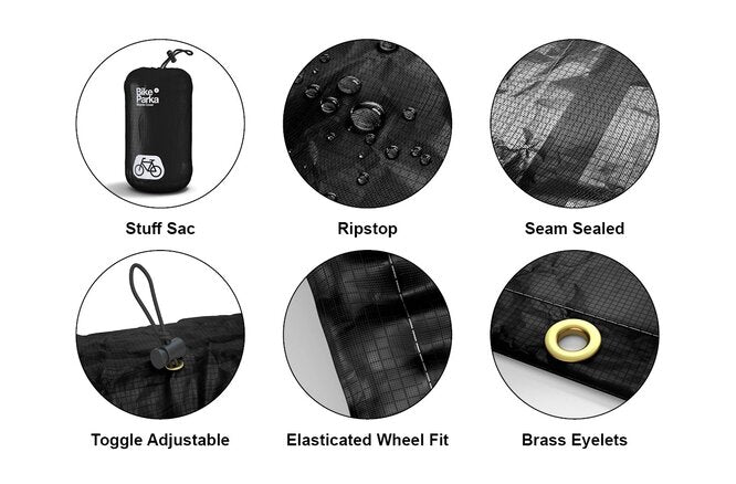 BikeParka Fahrradgarage Stash schwarz