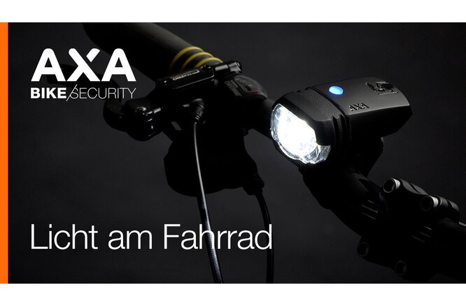 AXA Dynamo 8201 links Montage silber