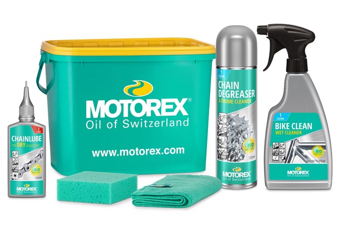 Motorex Bike Cleaning Kit Eimer