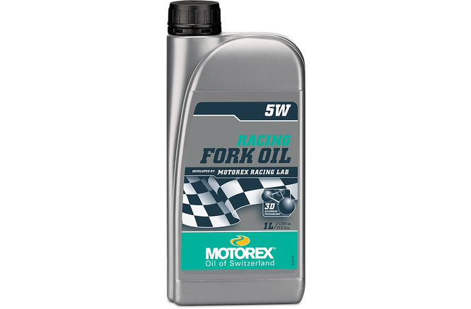 Motorex Racing Fork Oil SAE 5W Federgabelöl Flasche 1 L