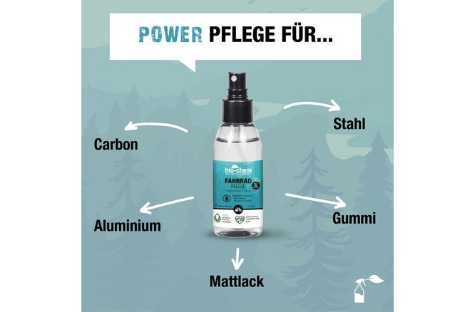 Bio-Chem Fahrradpflege 100 ml mit Pumpsprayer