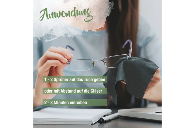 Bio-Chem Brillenreiniger 100 ml mit Pumpsprayer