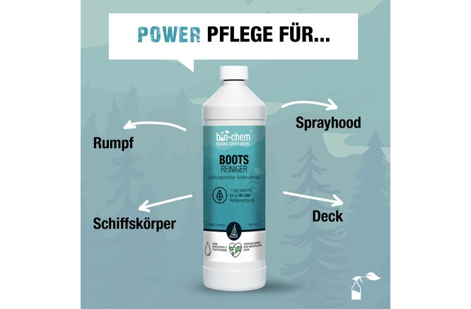 Bio-Chem Bootsreiniger 1000 ml ohne Sprühkopf