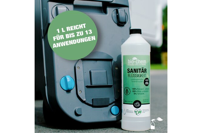 Bio-Chem Sanitärflüssigkeit 1000 ml ohne Sprühkopf