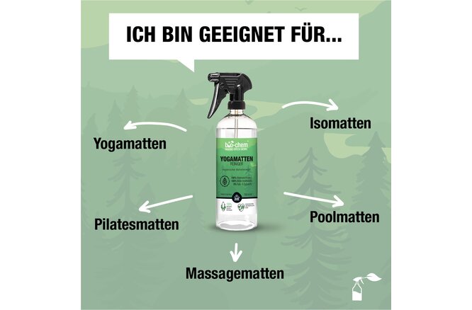 Bio-Chem Yogamattenreiniger 750 ml mit Sprühkopf