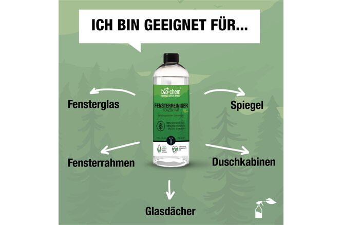 Bio-Chem Fensterreiniger Konzentrat 750 ml ohne Sprühkopf