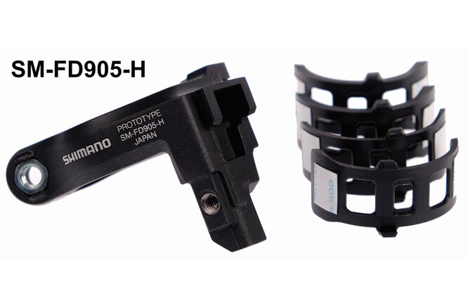 Shimano Umwerfer-Adapter XTR Di2 E-Type-Mount Box