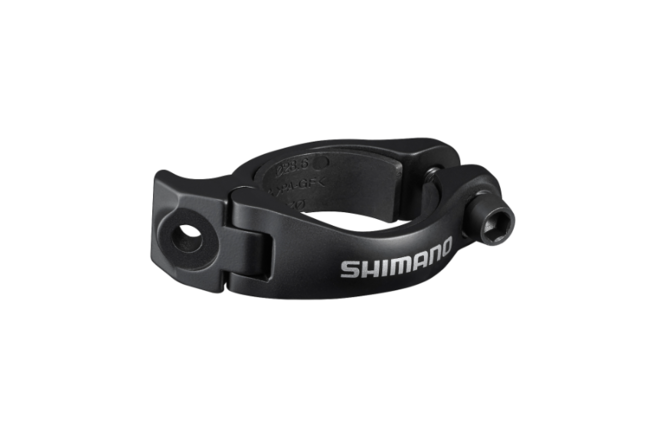 Shimano Umwerfer-Adapter 28.6/31.8 mm schwarz Box