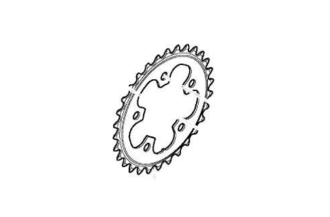 Shimano Kettenblatt 105 FC-5703 30 Zähne schwarz