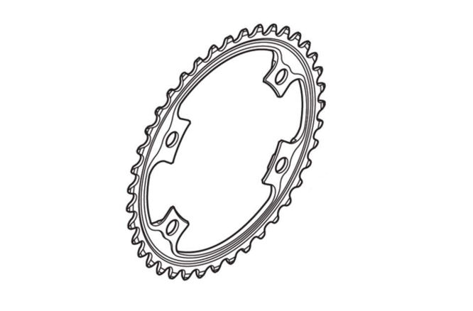 Shimano Kettenblatt DURA-ACE FC-9000 38 Zähne MC