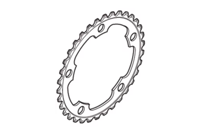 Shimano Kettenblatt CLARIS FC-2350 34 Zähne schwarz