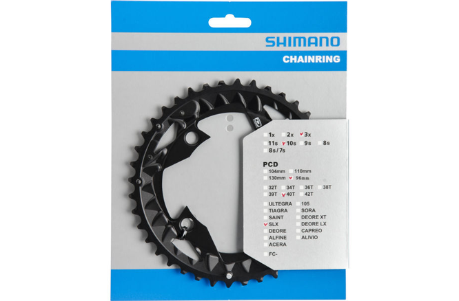 Shimano Kettenblatt SLX FC-M672 40 Zähne AN