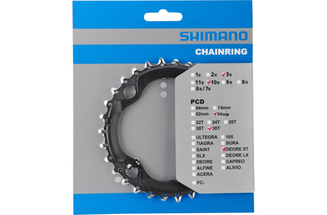 Shimano Kettenblatt XT FC-M782 30 Zähne AN