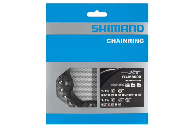 Shimano Kettenblatt XT FC-M8000 30 Zähne BA
