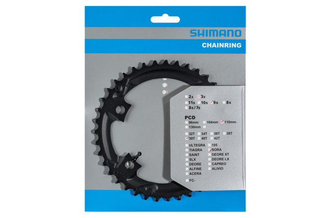 Shimano Kettenblatt SORA FC-R3030 39 Zähne MR