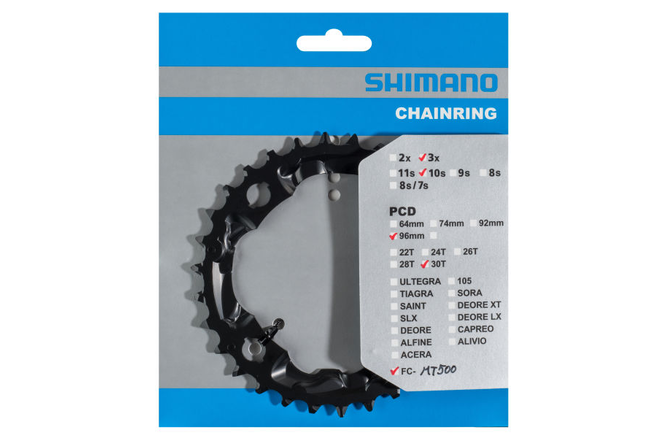 Shimano Kettenblatt FC-MT500 30 Zähne AN
