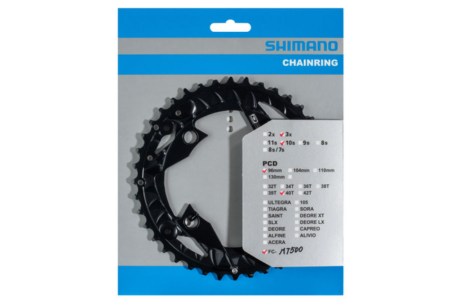 Shimano Kettenblatt FC-MT500 40 Zähne AN