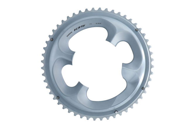 Shimano Kettenblatt 105 FC-R7000 52 Zähne MT silber