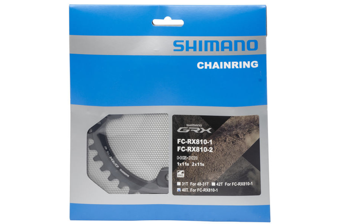 Shimano Kettenblatt GRX FC-RX810 40 Zähne