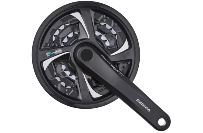 Shimano Kettenradgarnitur TX FC-TX801 175 mm 42X32X22... Hosenschutz schwarz