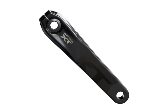 Shimano Kurbel FC-M8200 links 165 mm mit Schutzaufkleber