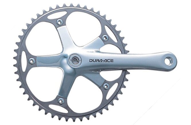 Shimano Kettenradgarnitur DURA-ACE FC-7710 165 mm ohne... Kettenblatt