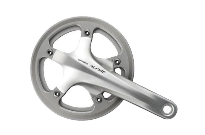 Shimano Kettenradgarnitur ALFINE FC-S501 170 mm 39 Zähne... Hosenschutz silber