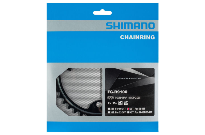 Shimano Kettenblatt DURA-ACE FC-R9100 39 Zähne MW