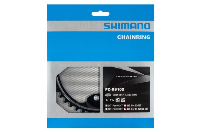 Shimano Kettenblatt DURA-ACE FC-R9100 42 Zähne MX