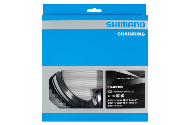 Shimano Kettenblatt DURA-ACE FC-R9100 52 Zähne MT