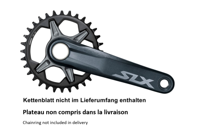 Shimano Kettenradgarnitur SLX FC-M7120 165 mm ohne Kettenblatt... CL: 55 mm
