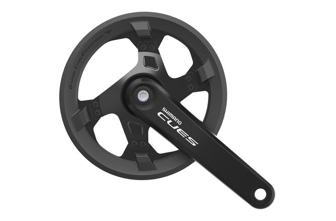 Shimano Kettenradgarnitur CUES FC-U4000 170 mm 42 Zähne... Hosenschutz