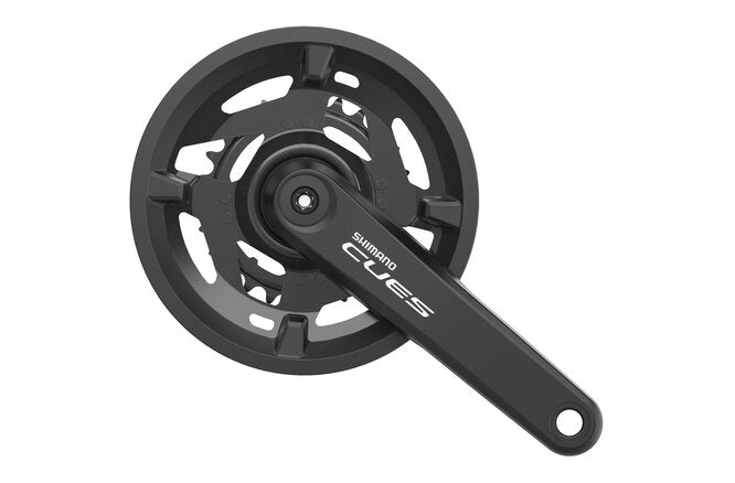 Shimano Kettenradgarnitur CUES FC-U4010 175 mm 40X26... Hosenschutz