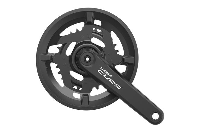 Shimano Kettenradgarnitur CUES FC-U4010 175 mm 46X30... Hosenschutz