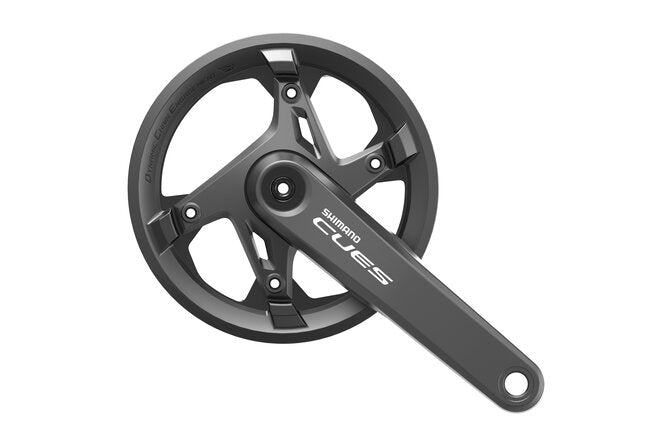Shimano Kettenradgarnitur CUES FC-U6000 170 mm 40 Zähne... Hosenschutz