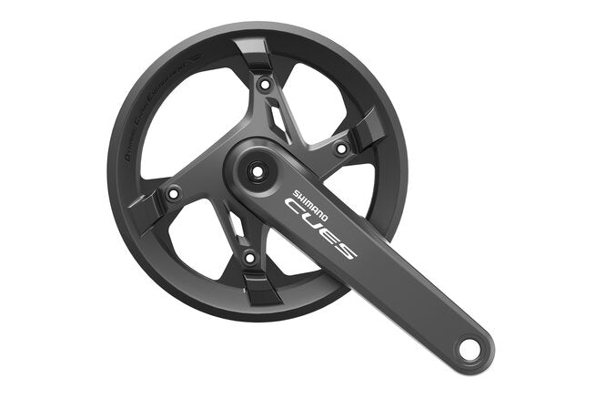 Shimano Kettenradgarnitur CUES FC-U6000 175 mm 42 Zähne... Hosenschutz