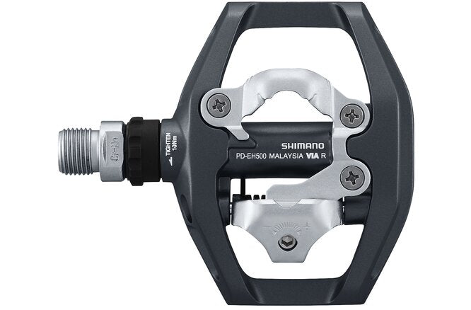Shimano Pedal PD-EH500 SPD mit Cleat SM-SH56 grau