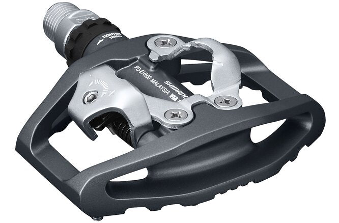 Shimano Pedal PD-EH500 SPD mit Cleat SM-SH56 grau