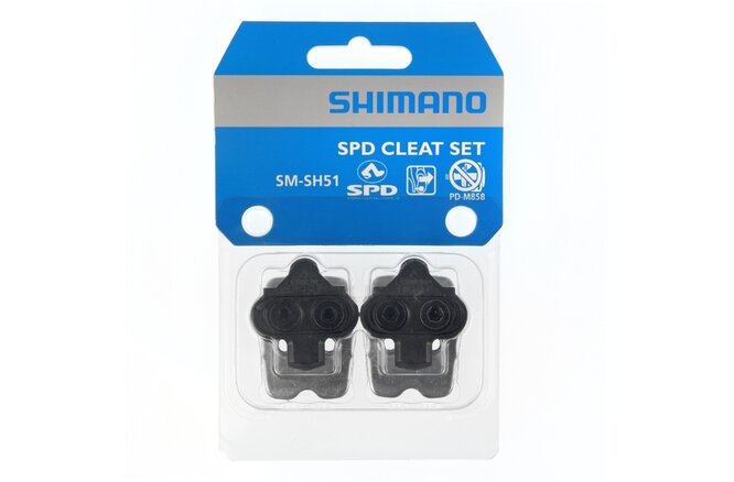 Shimano Schuhplattensatz SM-SH51 SPD Einfachausstieg mit... Gegenplatte