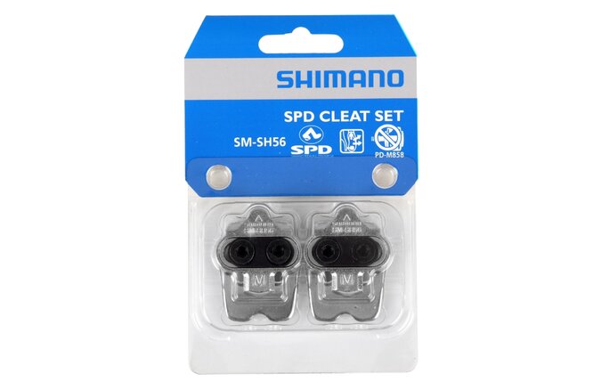 Shimano Schuhplattensatz SM-SH56 SPD Mehrfachausstieg mit... Gegenplatte
