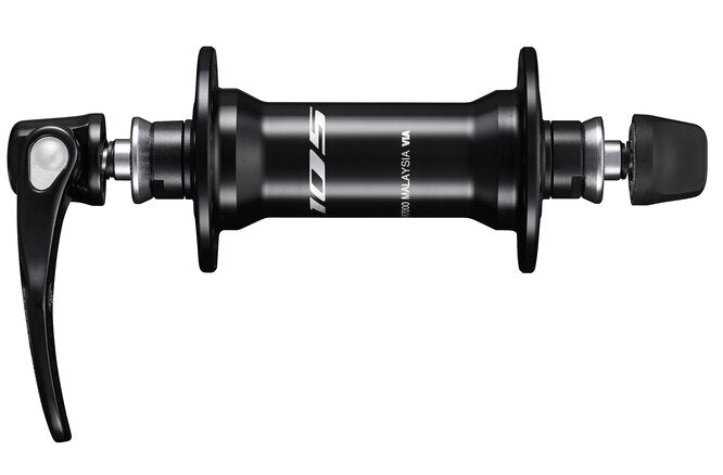 Shimano Vorderradnabe 105 HB-R7000 100 mm 36-Loch QR schwarz