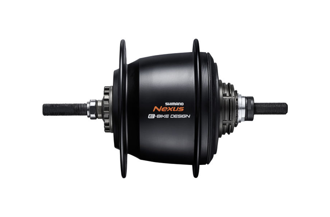 Shimano Getriebenabe NEXUS SG-C7050 5-Gang Di2 36-Loch... Rollenbremsen 135 mm schwarz