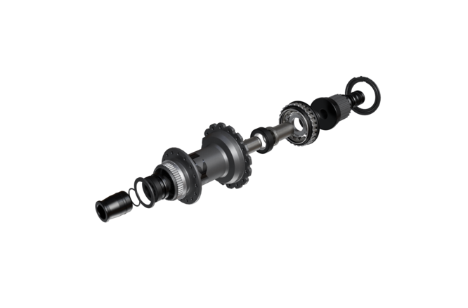 Shimano Hinterradnabe XTR FH-M9210 12-Gang Micro Spline 148... mm 28-Loch 12 mm Center-Lock