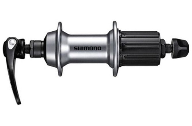 Shimano Hinterradnabe SORA FH-RS300 8/9/10-Gang 130 mm... 32-Loch QR silber